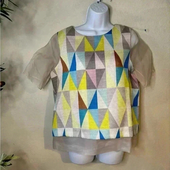 Alexis Color Block Top - Picture 1 of 7
